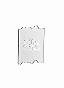 Régua Acrilica Para Saboaria - Sorvete 6cm e 8cm