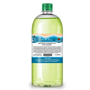 Extrato Glicólico de Chá Verde para Sabonetes e Cosméticos 1L e 100ml