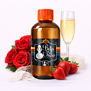 Essência Morango com Champagne VS para Sabonete, Cosmético e Vela lipossolúvel Vollmens