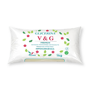 Base Glicerinada Neutra Comum V&G 1kg Transparente