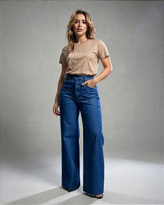 Calça Jeans Wide Leg - Felipa