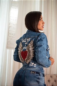 Jaqueta Jeans - Love