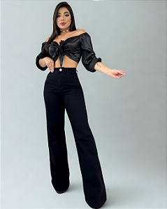 Calça Jeans Wide Leg - Zarah