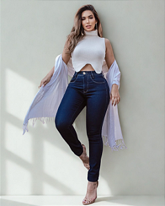 Calça Jeans Skinny - Ranny