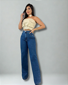 Calça Jeans Wide Leg - Liz