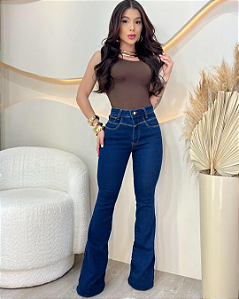 Calça Jeans Flare - Lúcia