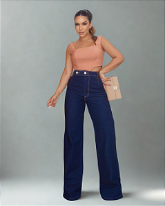 Calça Jeans Wide Leg - Atena