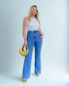 Calça Jeans Flare - Isa