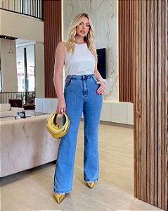 Calça Jeans Flare - Isa