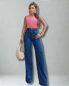 Calça Jeans Wide Leg - Stephanie