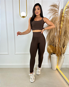 Conjunto Fitness Feminino - Sculp Zero Transparência #Desconto