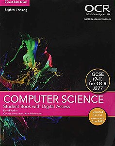 Livro GCSE COMPUTER SCIENCE FOR OCR STUDENT BOOK WITH DI DE