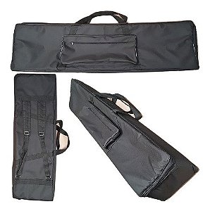 Capa Bag Para Piano Yamaha Np31 Nylon Preto Master Luxo
