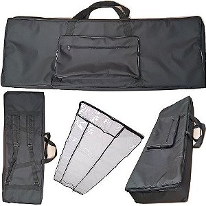 Capa Bag Para Teclado Yamaha Moxf6 Master Luxo + Cobertura