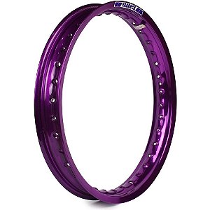 Folha Alumínio Aro 1.60 X18 Motos Titan 125 150 160 Violeta