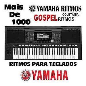 Kit 1000 Ritmos Gospel Para Teclados Yamaha + 300 Midis