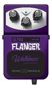 Pedal De Efeito Para Guitarra Ultra Flanger Ufg-3r Waldman