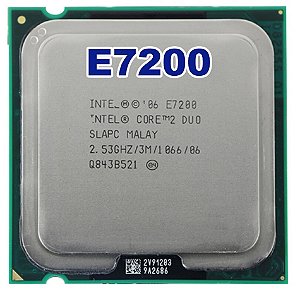 Processador Core 2 Duo Intel E7200 2.53ghz 3mb Lga 775 Oem