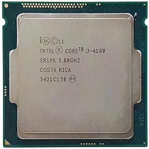 Processador Intel Core I3 4160 3.60GHz 3MB Socket 1150 4ª Geração OEM