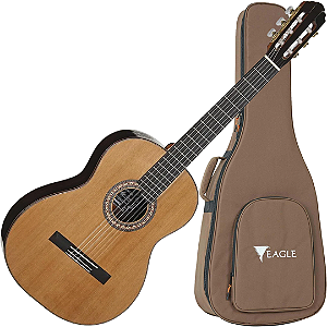 Violão Acústico Artesanal Tampo Maciço Epe860 Eagle Mod. Alessandro Penezzi