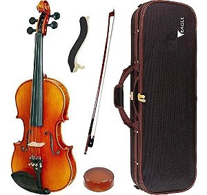 Violino Profissional Eagle Ve845 4/4 Verniz Brilhante
