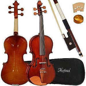 Violino Profissional Hofma 3/4 Envernizado Hve231 Envio 24h
