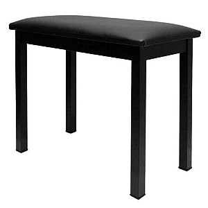 Banco para Piano Saty BP20C Preto Estofado com Compartimento