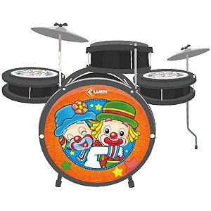 Bateria Infantil Pop Pp Preto Patati Patata Luen