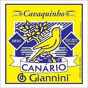 Encordoamento Cavaco Giannini Canario GESC com Chenilha