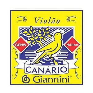 Encordoamento Em Nylon P/ Violão Giannini GENW - Canário*