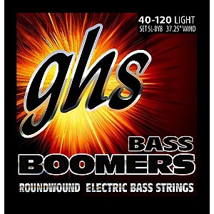 Encordoamento para Contrabaixo GHS 5L-DYB Light Série Bass Boomers (contém 5 cordas)