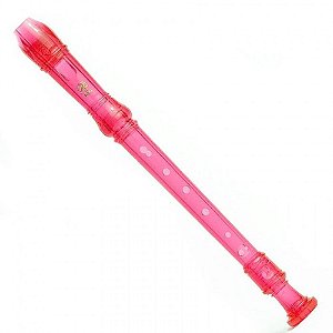 Flauta Doce Yamaha YRS-20B Soprano Barroca Pink C/ Nf + Garantia
