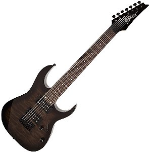 Guitarra Ibanez GRG-7221 QA HH 7 Cordas Transparent Black Sunburst TKS