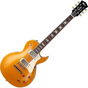 Guitarra Les Paul Cort Classic Rock cr 200 gt Gold Top Dourada