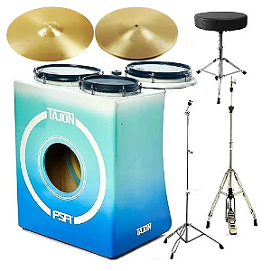 Kit Tajon Fsa Profissional Master Plus Blue Fade + Banco