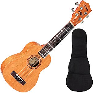 Kit Ukulele Shelby Soprano Su21m + Bag Softcase