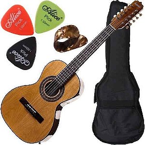 Kit Viola Eletroacústica Caipira Cinturada Rv154 Rozini