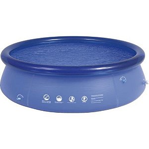 Piscina Inflável Redonda 1400 L Com Kit Reparo Mor 1,80 M