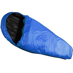 Saco De Dormir Camping Compacto Micron X-Lite 8°c a 5°c Azul/Preto Nautika