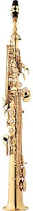 Saxofone Reto Sax Soprano Eagle Sp502 Bb Sib c/ Estojo