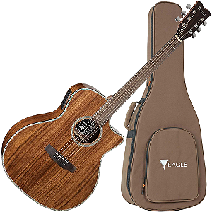 Violão Folk Auditorium Eletroacústico EMA433 CE - Eagle C/ Case
