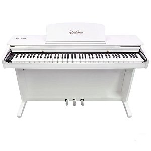 Piano Digital Waldman KG-8800 Key Grand 88 Teclas Sensitivas Branco WH