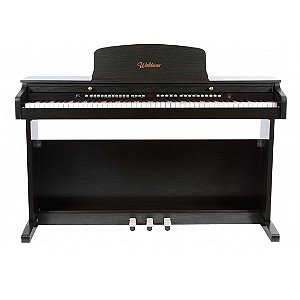 Piano Digital Waldman KG-8800 Key Grand 88 Teclas Sensitivas Preto BK