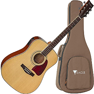 Violão Eletroacústico Cordas Aço Eagle CH-888 NT Natural