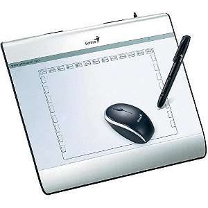 Mesa Digitalizadora Tablet Genius Mousepen i608X, 8 x 6 pol. 1024 níveis