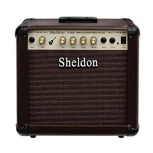 Amplificador (Cubo) Sheldon Vl3800 Para Violão 40 Watts Rms