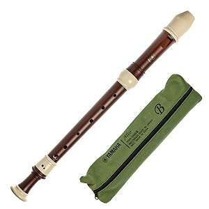 Flauta Doce Yamaha Contralto Barroca YRA-312BIII Com Bag