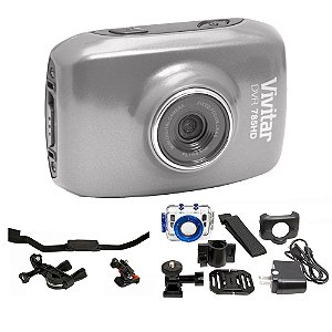 Câmera Filmadora de Ação Vivitar DVR785HD-C Cinza