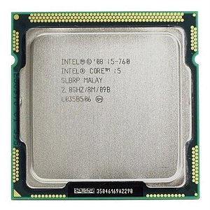 Processador Intel I5-760 Quad-Core 2.80GHz 8MB LGA-1156 OEM