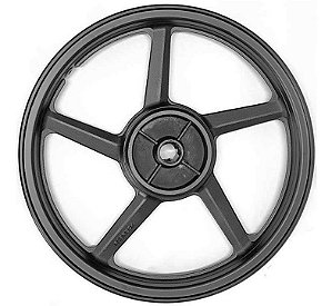 Roda Traseira Modelo Factor YBR K Sundown Preta - Fabreck